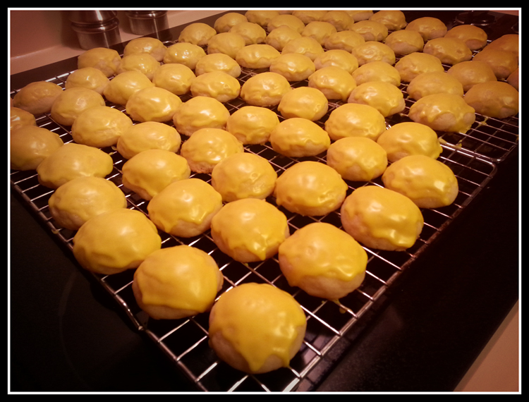 Tangy Lemon Glazed Cookies